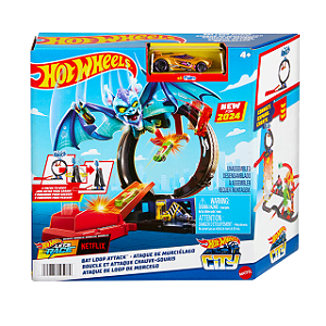 Pista Hot Wheels City Ataque de Loop de Morcego Mattel