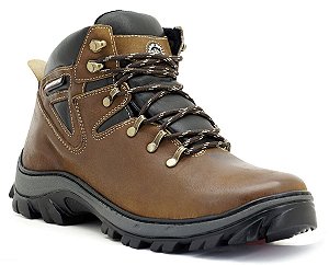 BOTA MASCULINA COTURNO ADVENTURE COR CASTOR A254