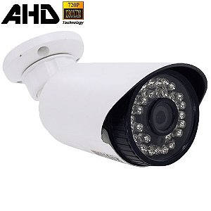 Câmera de Segurança AHD-M 1.3 Megapixels Ircut Infravermelho 30 Metros Alta Resolução
