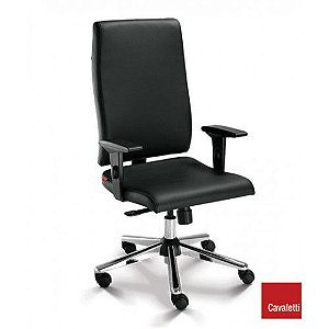 Cadeira para Escritório Presidente Cavaletti Slim 18001