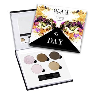 Glam Eyes Collection – DAY 01  - Paleta de Sombras 5 cores