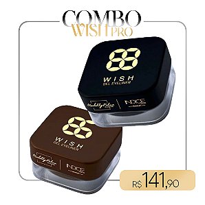 (COMBO 02) Michelly Palma - Wish Gel Eyeliner Delineador: 86 MARROM + 88 PRETO