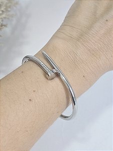 Bracelete Prego em Aço Inoxidável