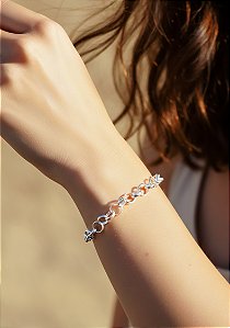 Pulseira Elos Portugueses em Prata 925