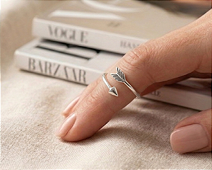 Anel de Falange Seta em Prata 925