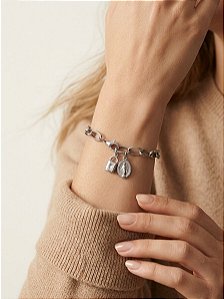 Pulseira de Consagração em Aço Inoxidável
