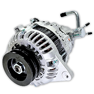 Alternador Mitsubishi L200 Hyundai HR com bomba vácuo 110A