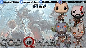 Kit de Funkos Pop Vinyl God of War