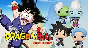 Kit Completo de Funkos Pop Vinyl Dragon Ball Super
