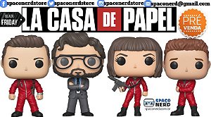 Kit de Funkos Pop Vinyl La Casa de Papel