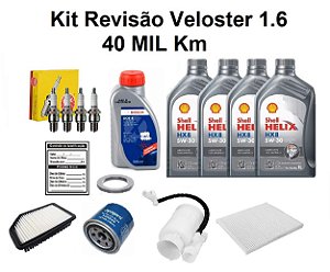 Kit Revisão Hyundai Veloster 1.6 40 Mil Km