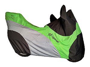 Capa Para Moto Big Trail Cor Verde