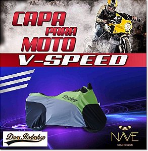 Capa Para Moto Speed Cor Verde