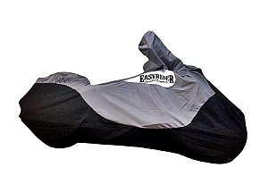 Capa Para Moto Custom Cor Cinza