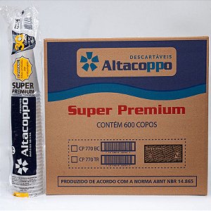 Copo Plastico Descartavel Altacopo 770ml Translucido