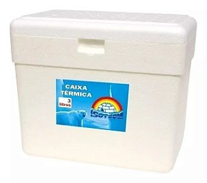 Caixa Isopor Termica Isoterm 03L