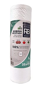 Bobina Saco Plastico Picotada Reforçado 35X45 C/500UN