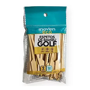 Espeto de Bambu Golf  9CM