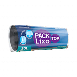 Pack Lixo Top 030 Litros Preto59X62 Fardo 10x30 UN