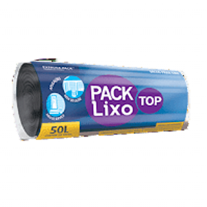 Pack Lixo Top 050 Litros Preto 63X80 Fardo 10x30 UN