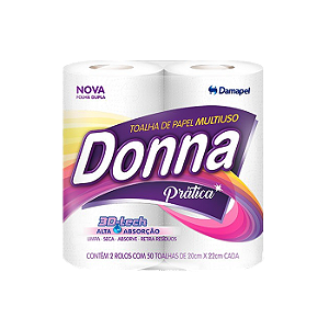 Toalha de Cozinha Donna 12X2UN