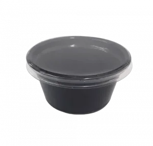 Pote Para Molho 30ML P-695 C/100UN Preto