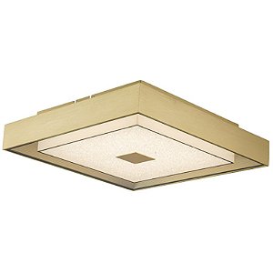 PLAFON SOBREPOR QUADRADO ZEUS EM LED BIVOLT 3000K STARLUX