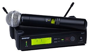 Microfone Sem Fio Shure SLX24  BETA58