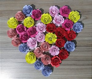 Kit Flores Espiral 3,5cm (10 unids)