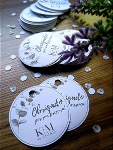Tags 4cm com Furo (20 unids)_Arte Recebida Pronta