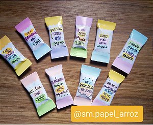 Balas Personalizadas (50 unids)