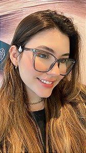 Óculos Feminino com Nuance Cinza