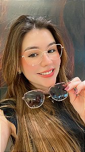 Clip on feminino de metal
