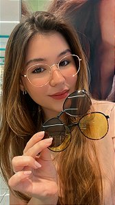 clip-on 3 em 1 redondo unisex