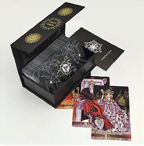 Marvelous Divination Deck Luxo Tarot (Black)