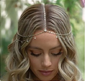 Acessórios Do Cabelo Elegante (cor prata)