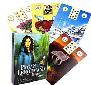 Baralho Cigano Pagan Lenormand Versão Especial cards