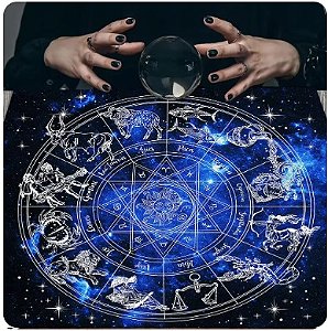 Toalha Tarot Céu estrelado 3d - 50x50