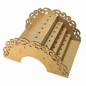 Piruliteiro Trabalhado para 49 Pirulitos - MDF a Laser