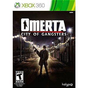 X360 OMERTA CITY OF GANGSTERS