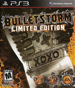 PS3 BULLET STORM LIMITED EDITION