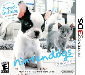 3DS NINTENDOGS + CATS BULLDOG