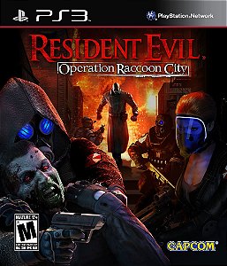 PS3 RESIDENT EVIL OPERATION RACOON CITY
