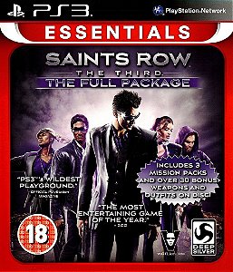 PS3 SAINTS ROW THE THIRD FULL PACKAGE