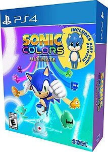 PS4 SONIC COLORS ULTIMATE + CHAVEIRO