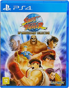 PS4 STREET FIGHTER 30 ANNIVERSARY COLLECTION