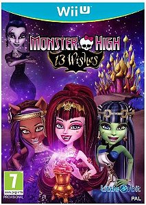 WII U MONSTER HIGH 13 WISHES