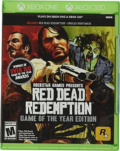 XONE RED DEAD REDEMPTION GAME OF YEAR EDITION