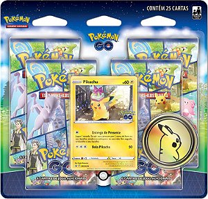 CART BLISTER QUADRUPLO POKEMON GO