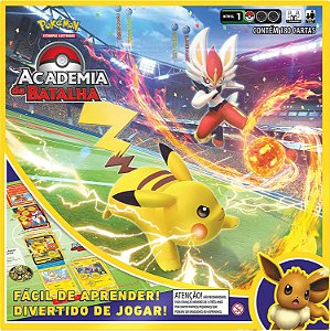 CART BOX ACADEMIA DE BATALHA POKEMON